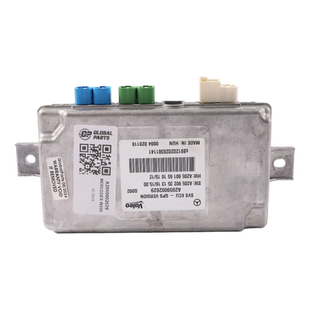 Moduł Sterownik Komputer Kamery do Mercedes W205 W447 o numerze A2059002629 Mercedes W205 W447 Moduł Sterownik Komputer Kamery - SKU A2059002629 - Numer Części A2059002629