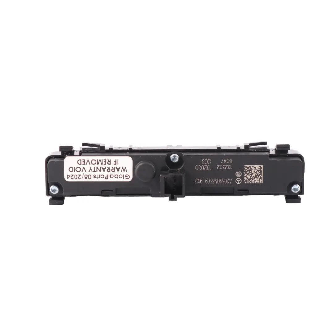 Mercedes W205 Switch Block Control Unit PDC Parktronic Camera Panel - SKU A2059058509 - Part number A2059058509