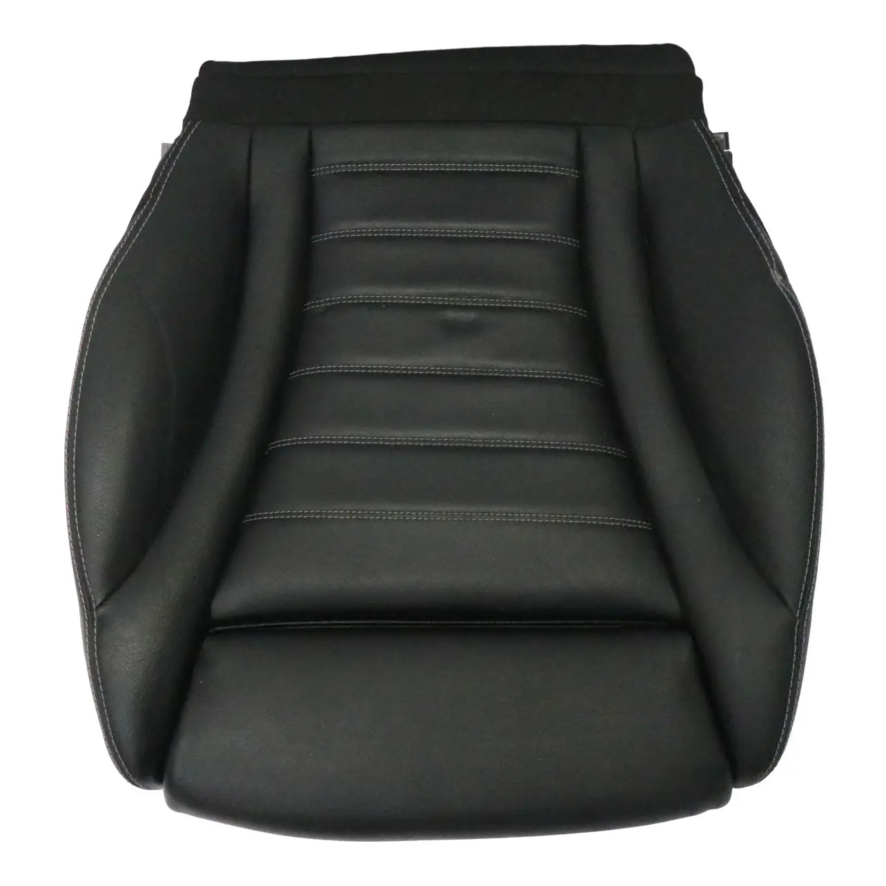 Mercedes W205 Funda Asiento Delantero Calefactable Memoria Funda Cuero Negro