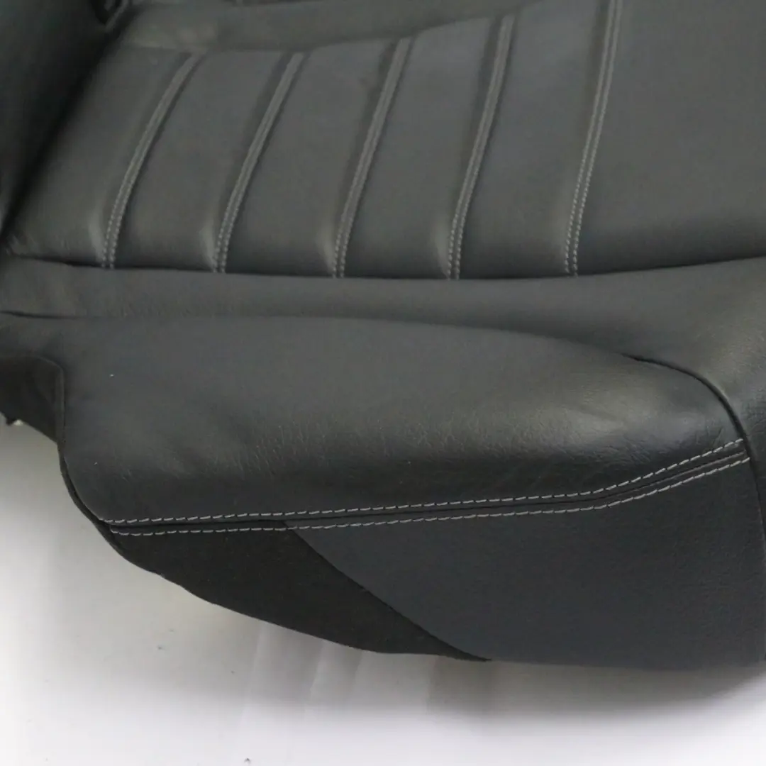 Mercedes W205 Siège arrière banquette habillage garniture simili cuir noir - SKU A2059200650 - Numéro de pièce A2059200650