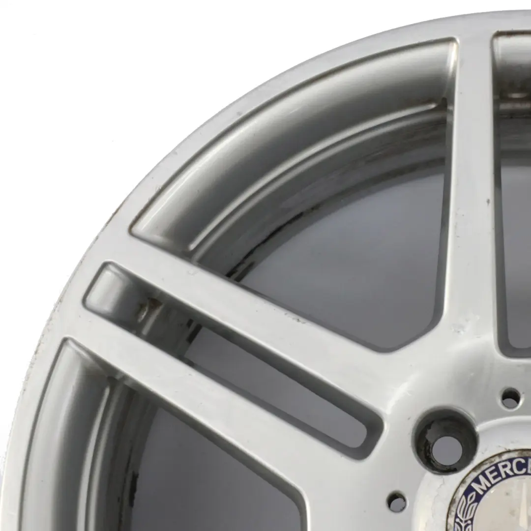 Mercedes W207 A207 Alloy Wheel Rim 18" 8.5J ET:49 6-Double Spoke - SKU A2074011402-2 - Part number A2074011402