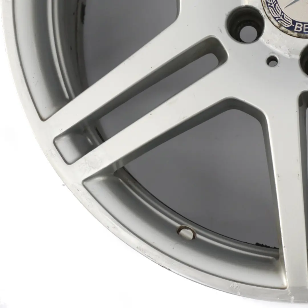 Mercedes W207 A207 Alloy Wheel Rim 18" 8.5J ET:49 6-Double Spoke - SKU A2074011402-2 - Part number A2074011402