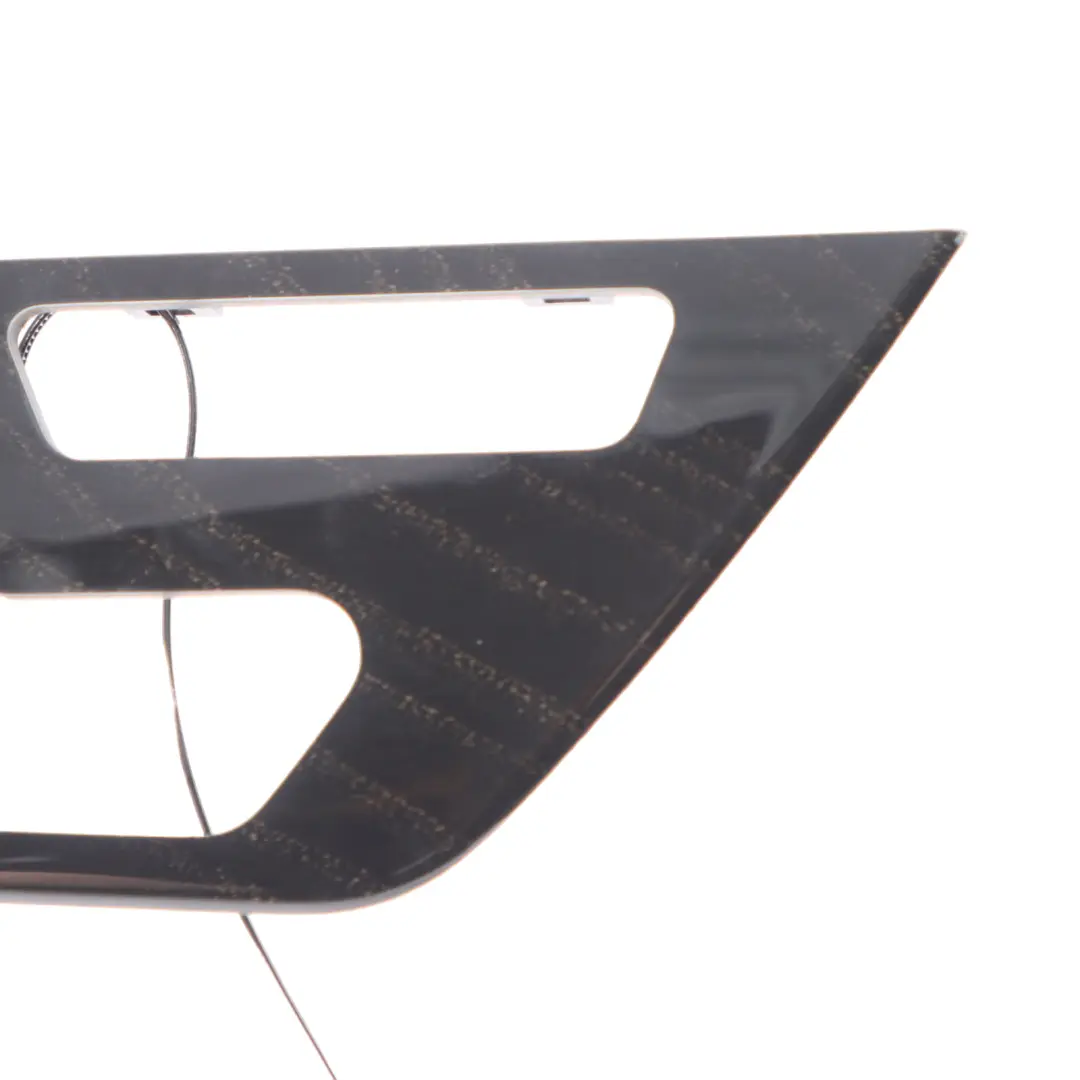 W207 Front Door Left N/S Lining Cover Trim Panel Black Ash Wood to Mercedes with Part number A2077201922 Mercedes W207 Front Door Left N/S Lining Cover Trim Panel Black Ash Wood - SKU A2077201922 - Part number A2077201922