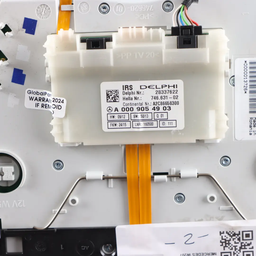 Headliner Reading Interior Light Button Switch Panel to Mercedes C207 with Part number A2079007300 Mercedes C207 Headliner Reading Interior Light Button Switch Panel - SKU A2079007300 - Part number A2079007300