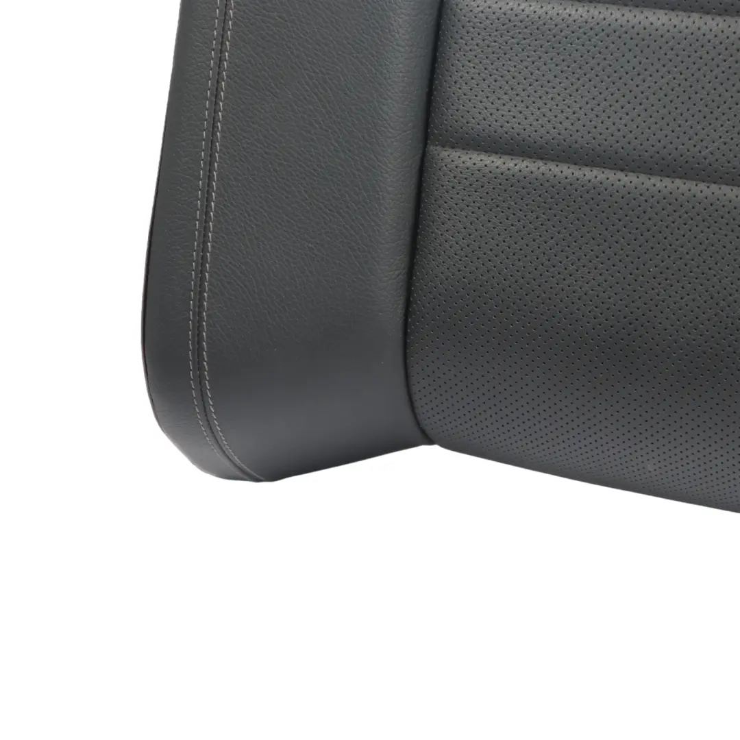  Banco Asiento Trasero Mercedes C207 W207 Coupe Sofá Revestimiento Cuero Negro - SKU A2079202001 - Número de pieza A2079202001