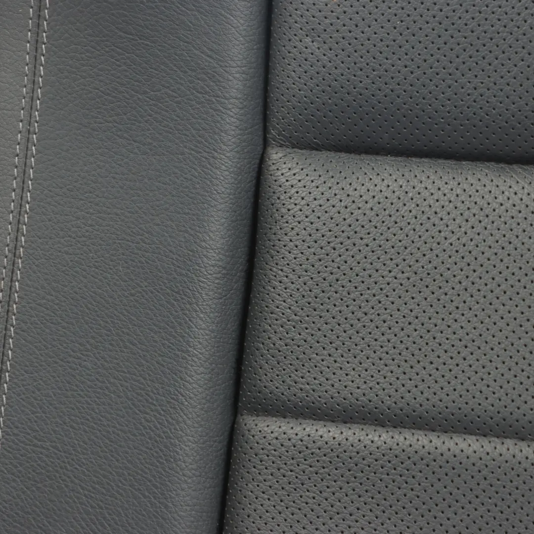  Banco Asiento Trasero Mercedes C207 W207 Coupe Sofá Revestimiento Cuero Negro - SKU A2079202001 - Número de pieza A2079202001