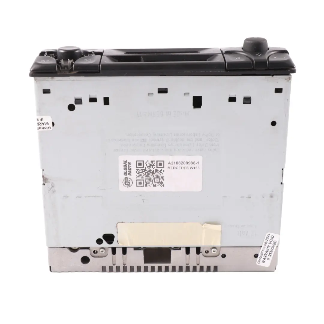 Radio Cassette Stereo MC Audio 10 CC Mercedes W163 - SKU A2108200986-1 - Part number A2108200986