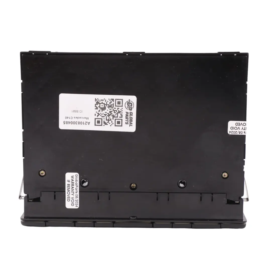 A/C Climate Control Heat Unit Switch Panel to Mercedes W140 with Part number A2108300485 Mercedes W140 A/C Climate Control Heat Unit Switch Panel - SKU A2108300485 - Part number A2108300485