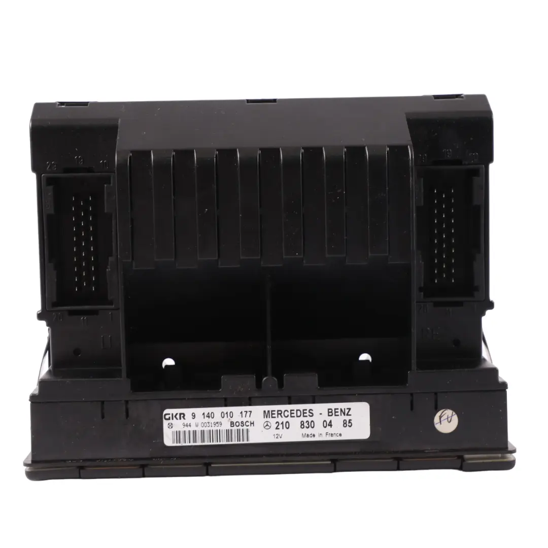 A/C Climate Control Heat Unit Switch Panel to Mercedes W140 with Part number A2108300485 Mercedes W140 A/C Climate Control Heat Unit Switch Panel - SKU A2108300485 - Part number A2108300485