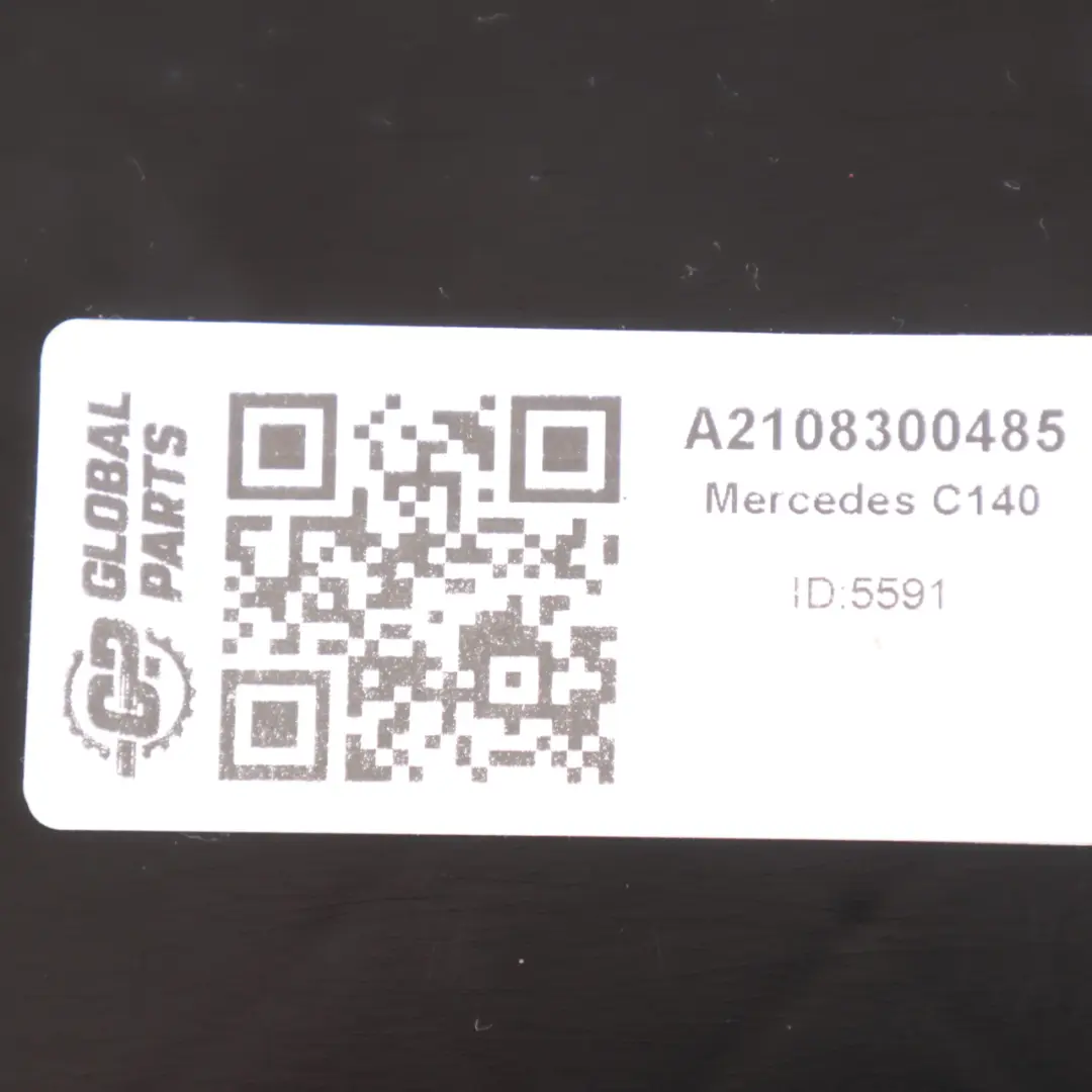 A/C Climatizador Panel Interruptores para Mercedes W140 con número de pieza A2108300485 Mercedes W140 A/C Climatizador Panel Interruptores - SKU A2108300485 - Número de pieza A2108300485
