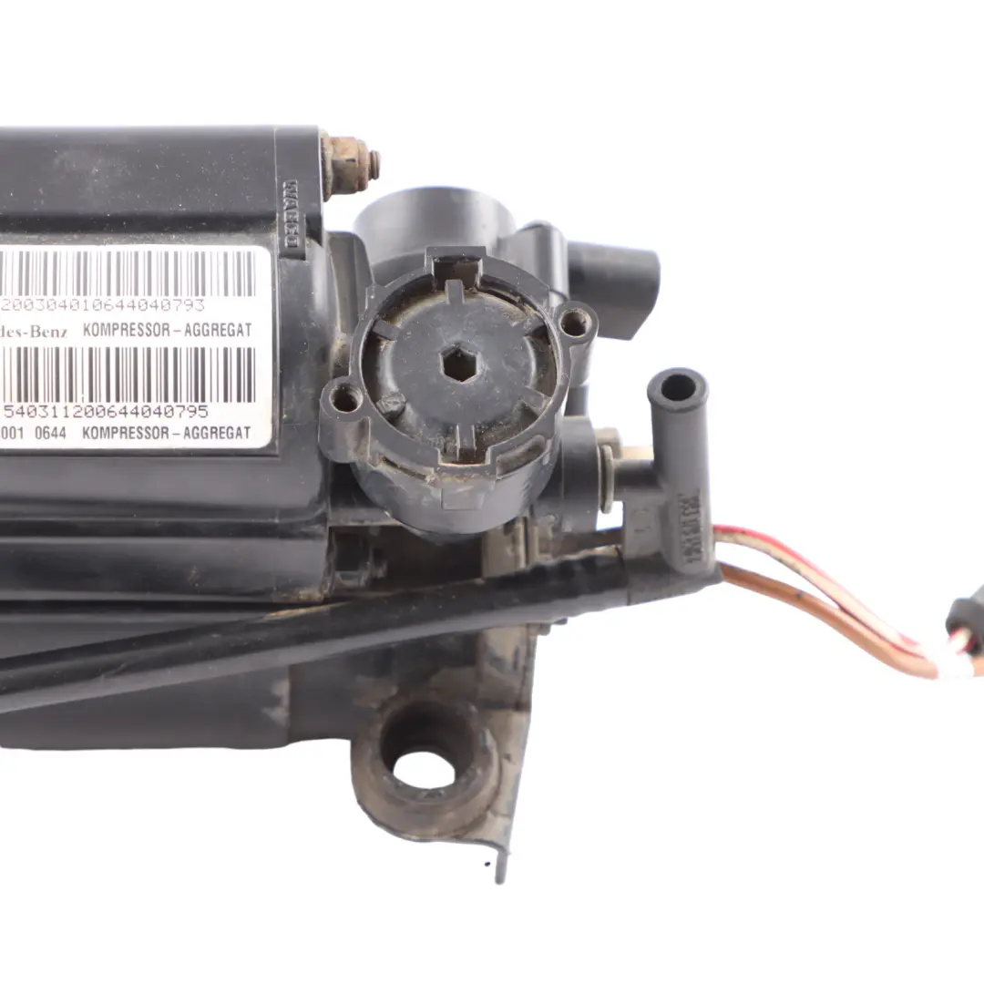 Mercedes-Benz E-Class S-Class W211 W220 Air Suspension Airmatic Compressor Unit to with Part number A2113200304 Mercedes-Benz E-Class S-Class W211 W220 Air Suspension Airmatic Compressor Unit - SKU A2113200304-1 - Part number A2113200304