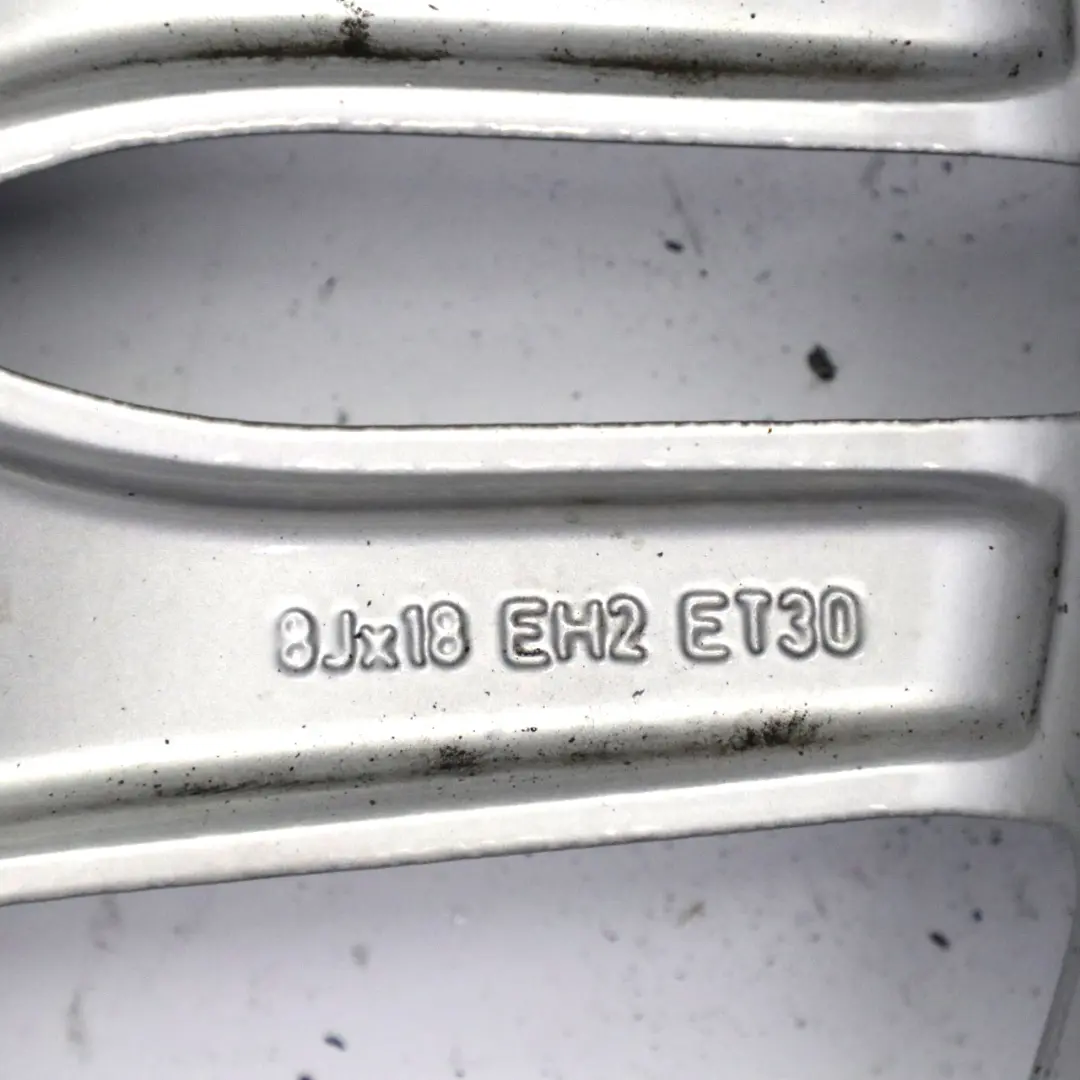 Alloy Rim 18" 8J ET:30 5 Hole to Mercedes W211 AMG Silver Wheel with Part number A2114012602 Mercedes W211 AMG Silver Wheel Alloy Rim 18" 8J ET:30 5 Hole - SKU A2114012602-1 - Part number A2114012602