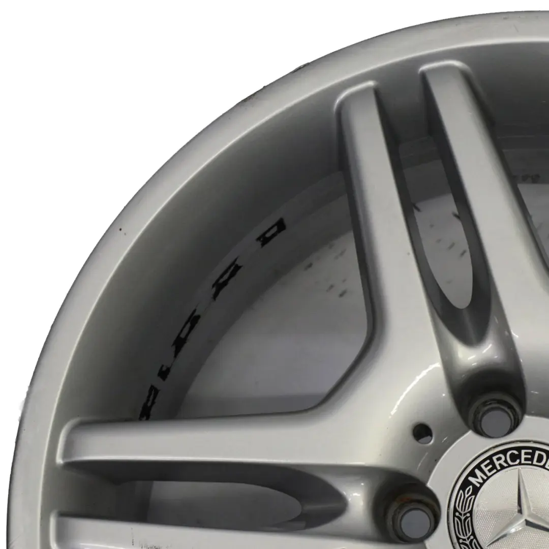 Mercedes W211 AMG Cerchio in lega argento 18" 8J ET:30 5 fori - SKU A2114012602-1 - Numero di parte A2114012602