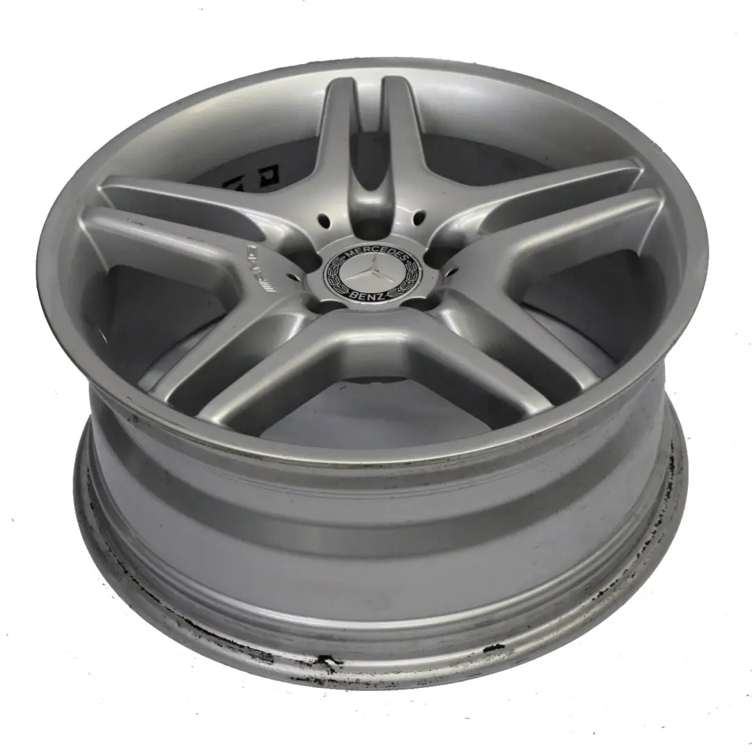 Mercedes W211 AMG Cerchio in lega argento 18" 8J ET:30 5 fori - SKU A2114012602-1 - Numero di parte A2114012602