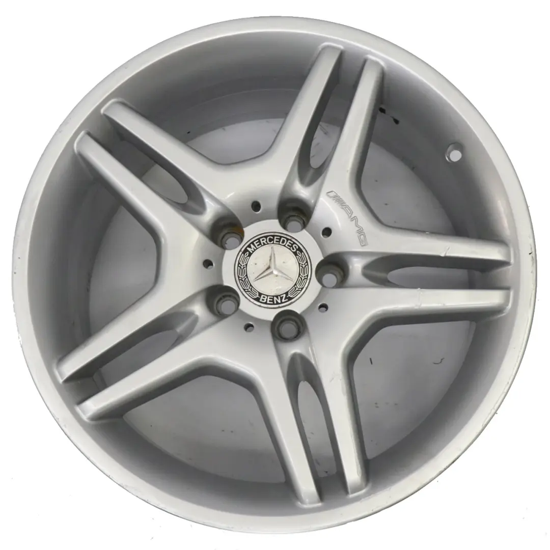 Tylna Felga Aluminiowa AMG 18" ET:39 9J 5 do Mercedes W211 AMG o numerze A2114012702 Mercedes W211 AMG Tylna Felga Aluminiowa AMG 18" ET:39 9J 5 - SKU A2114012702-1 - Numer Części A2114012702