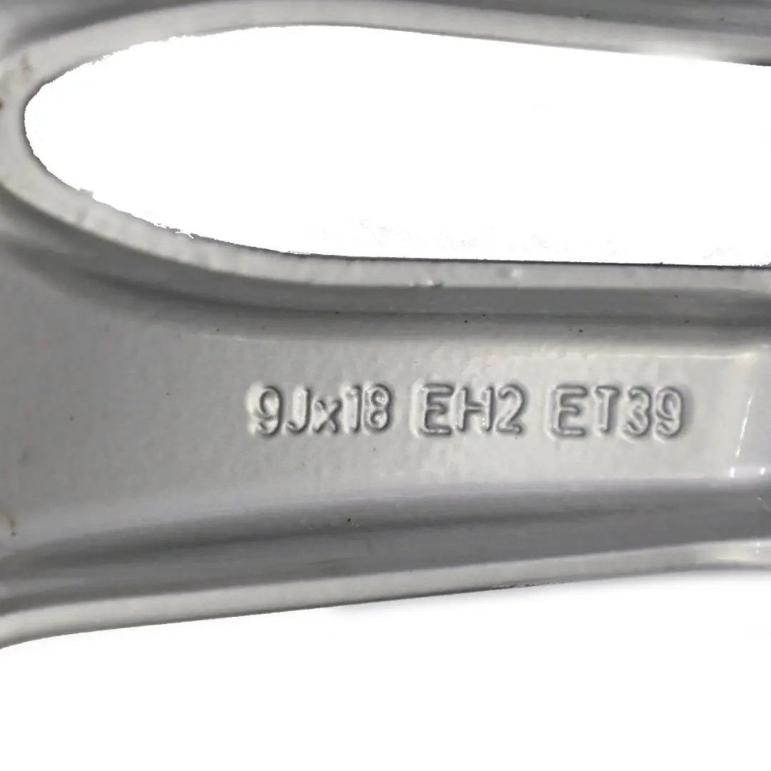 Alloy Wheel Rim 18" ET:39 9J 5 Double Spoke to Mercedes W211 AMG Rear with Part number A2114012702 Mercedes W211 AMG Rear Alloy Wheel Rim 18" ET:39 9J 5 Double Spoke - SKU A2114012702-1 - Part number A2114012702