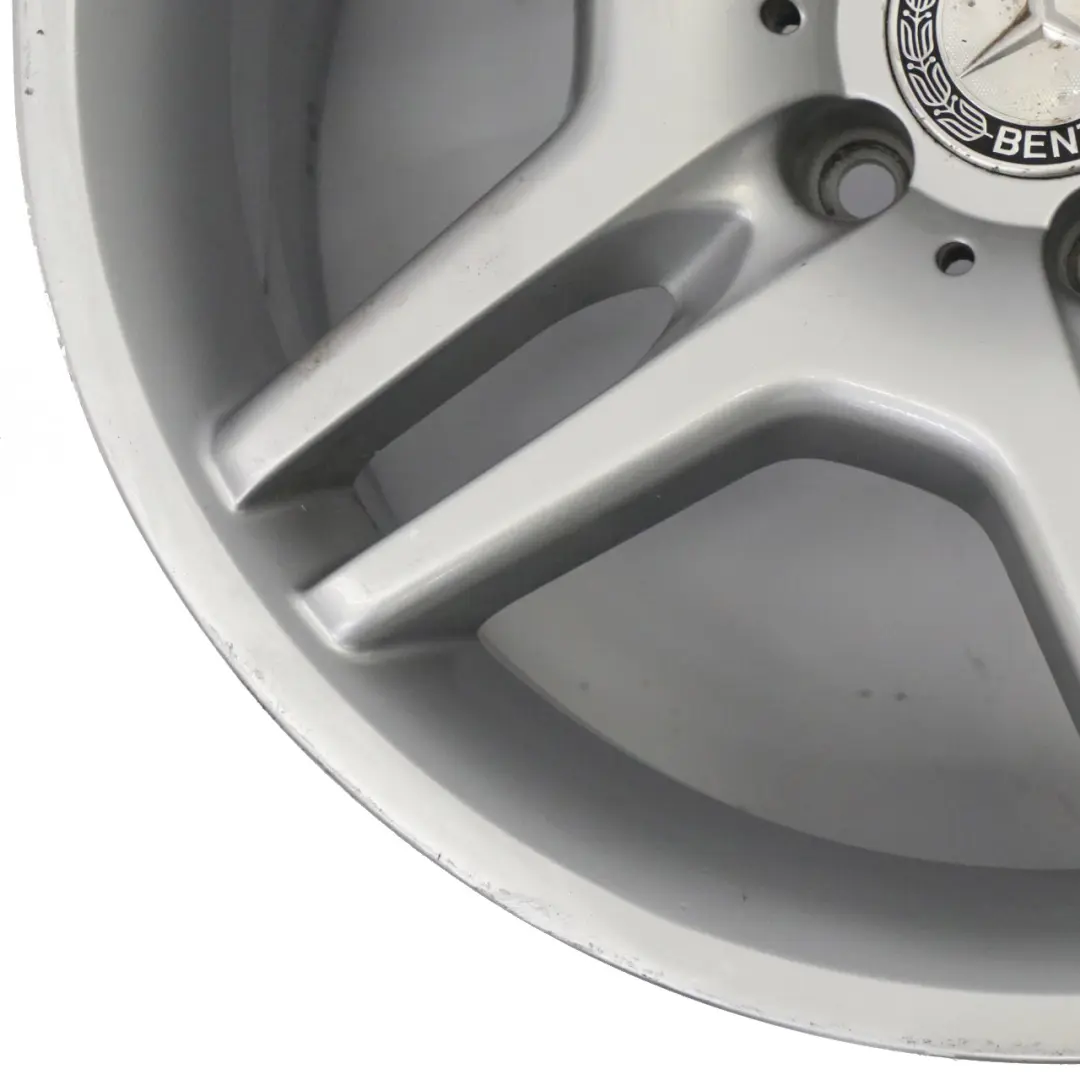  Llanta aleación trasera Mercedes W211 AMG 18" 9J 5 radios dobles - SKU A2114012702-1 - Número de pieza A2114012702