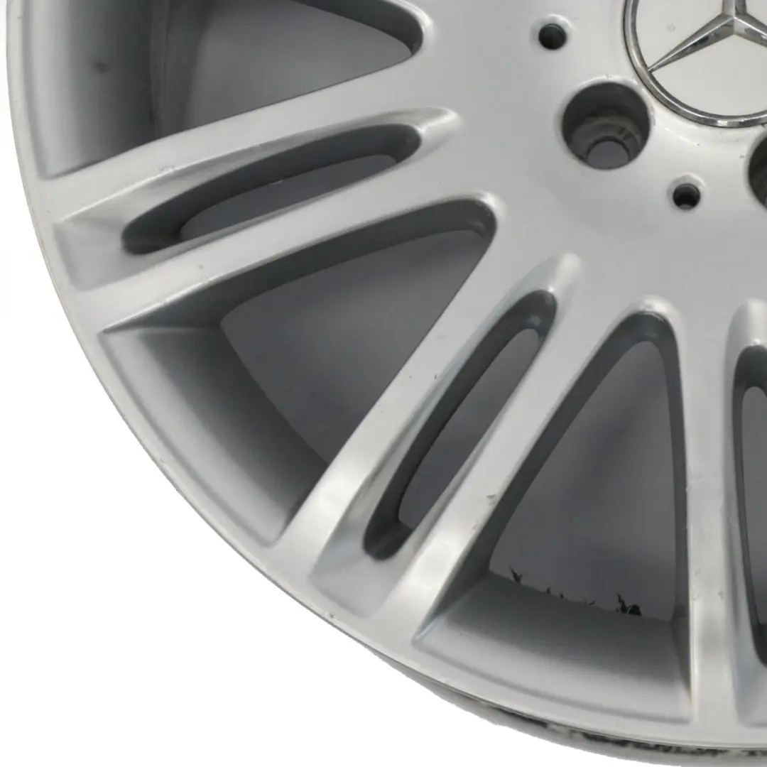 Leichtmetallfelge 18" 8,5J ET:38 10 Doppelspeiche für Mercedes W211 mit Teilenummer A2114015302 Mercedes W211 Leichtmetallfelge 18" 8,5J ET:38 10 Doppelspeiche - SKU A2114015302-2 - Teilenummer A2114015302