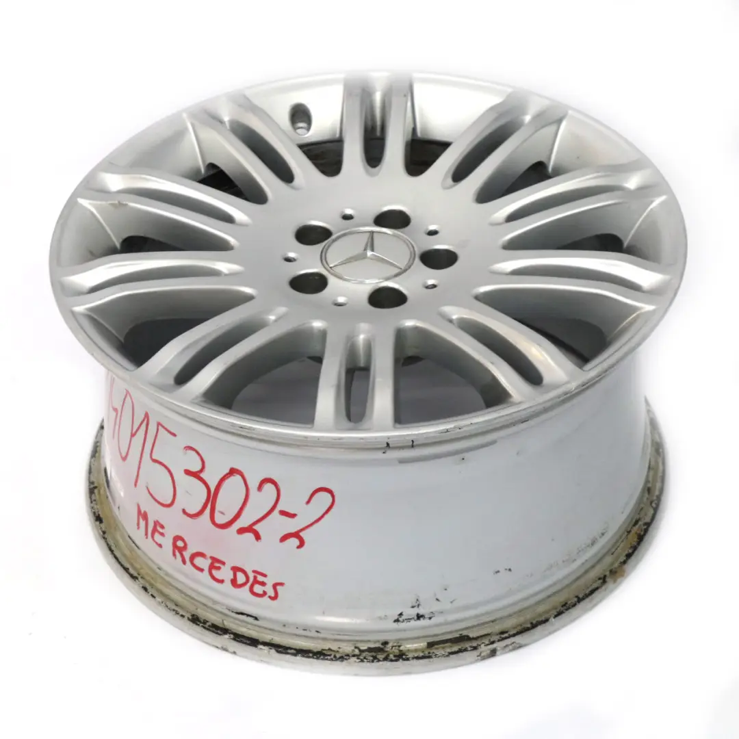 Jante Alu 18" 8,5J ET:38 10 Double-Spoke pour Mercedes W211 à propos du numéro de pièce A2114015302 Mercedes W211 Jante Alu 18" 8,5J ET:38 10 Double-Spoke - SKU A2114015302-2 - Numéro de pièce A2114015302