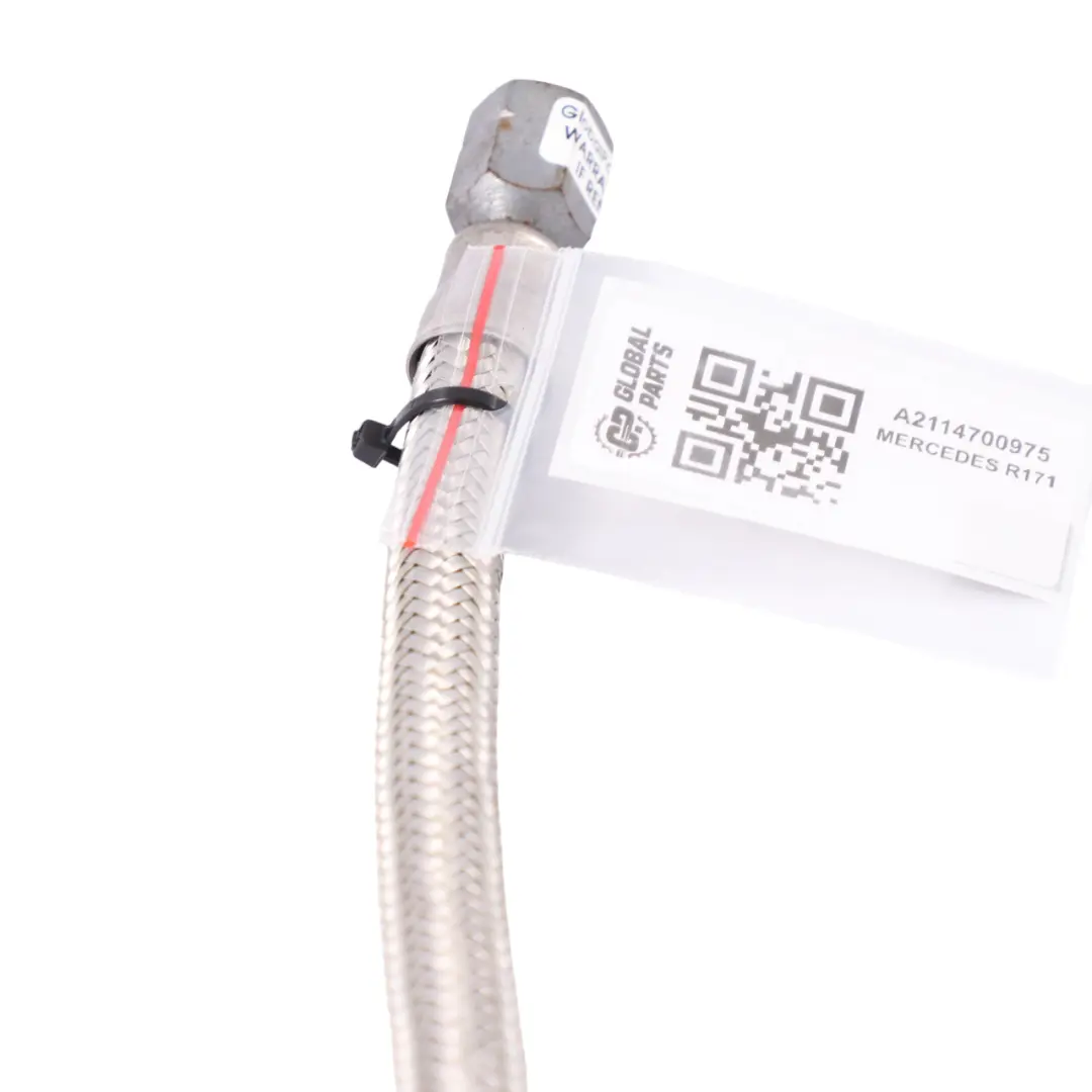 Mercedes R171 Petrol Elastic Fuel Feed Hose Engine Line Pipe - SKU A2114700975 - Part number A2114700975