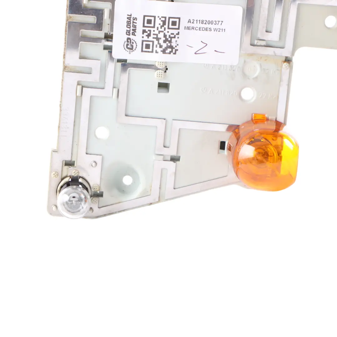 Avangarde Rear Left N/S Tail Light Bulb Mount Holder to Mercedes W211 with Part number A2118200377 Mercedes W211 Avangarde Rear Left N/S Tail Light Bulb Mount Holder - SKU A2118200377 - Part number A2118200377
