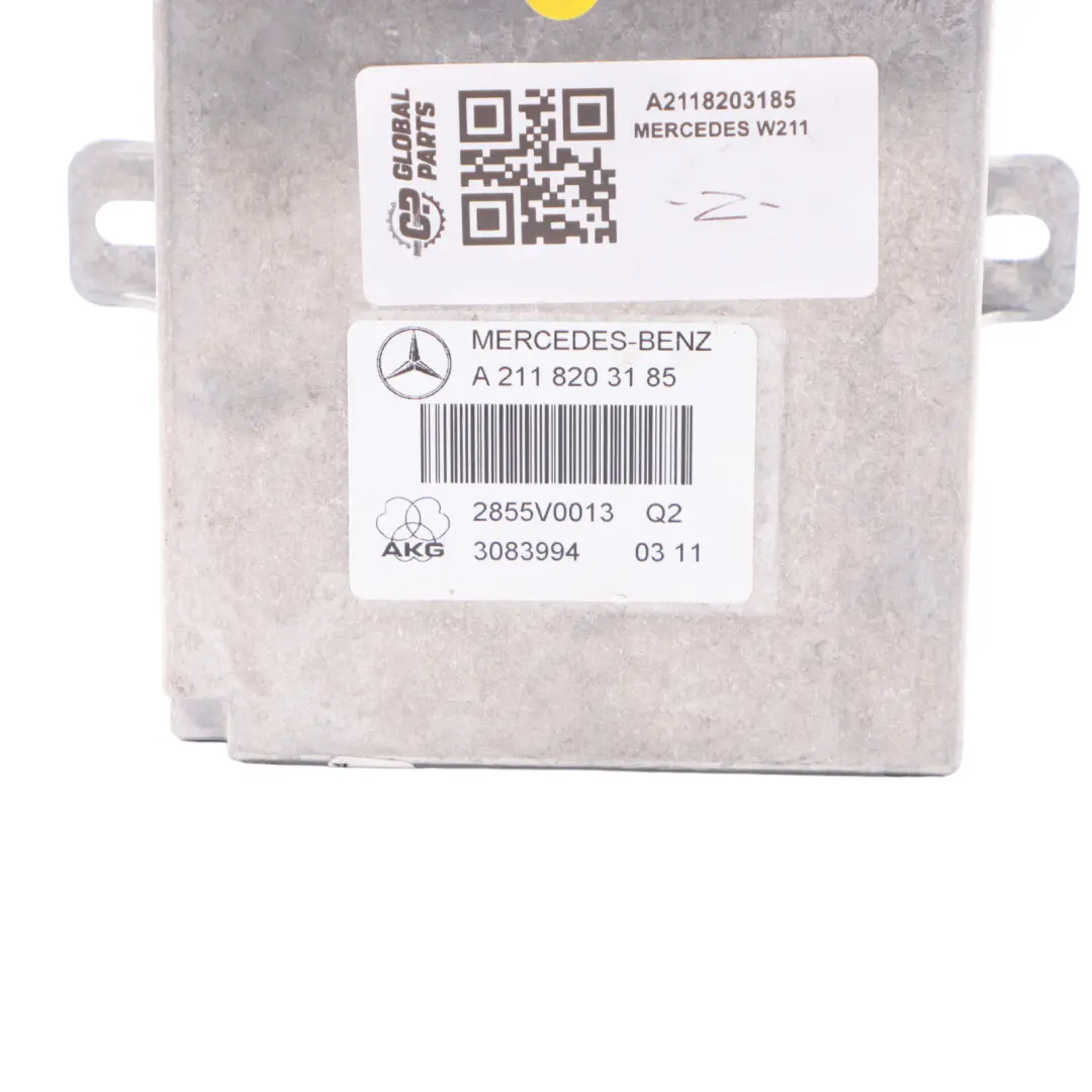 Mercedes W211 Telephone Phone Control Unit Module Phone Unit - SKU A2118203185 - Part number A2118203185