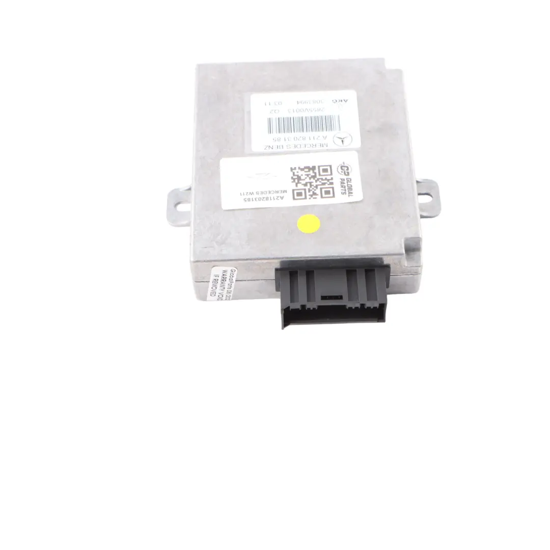 Telephone Phone Control Unit Module Phone Unit to Mercedes W211 with Part number A2118203185 Mercedes W211 Telephone Phone Control Unit Module Phone Unit - SKU A2118203185 - Part number A2118203185