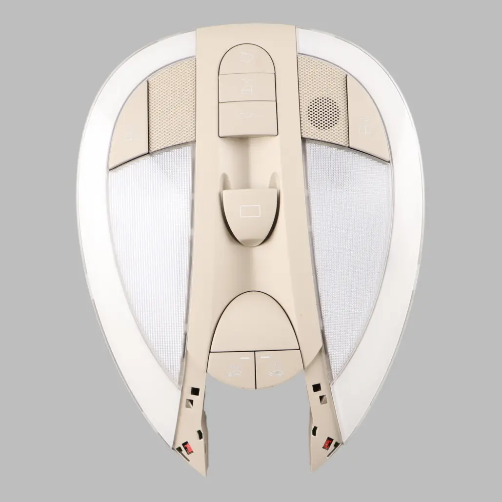 Mercedes W211 Interior Roof Reading Light Lamp Control Panel Beige - SKU A2118204401-1 - Part number A2118204401