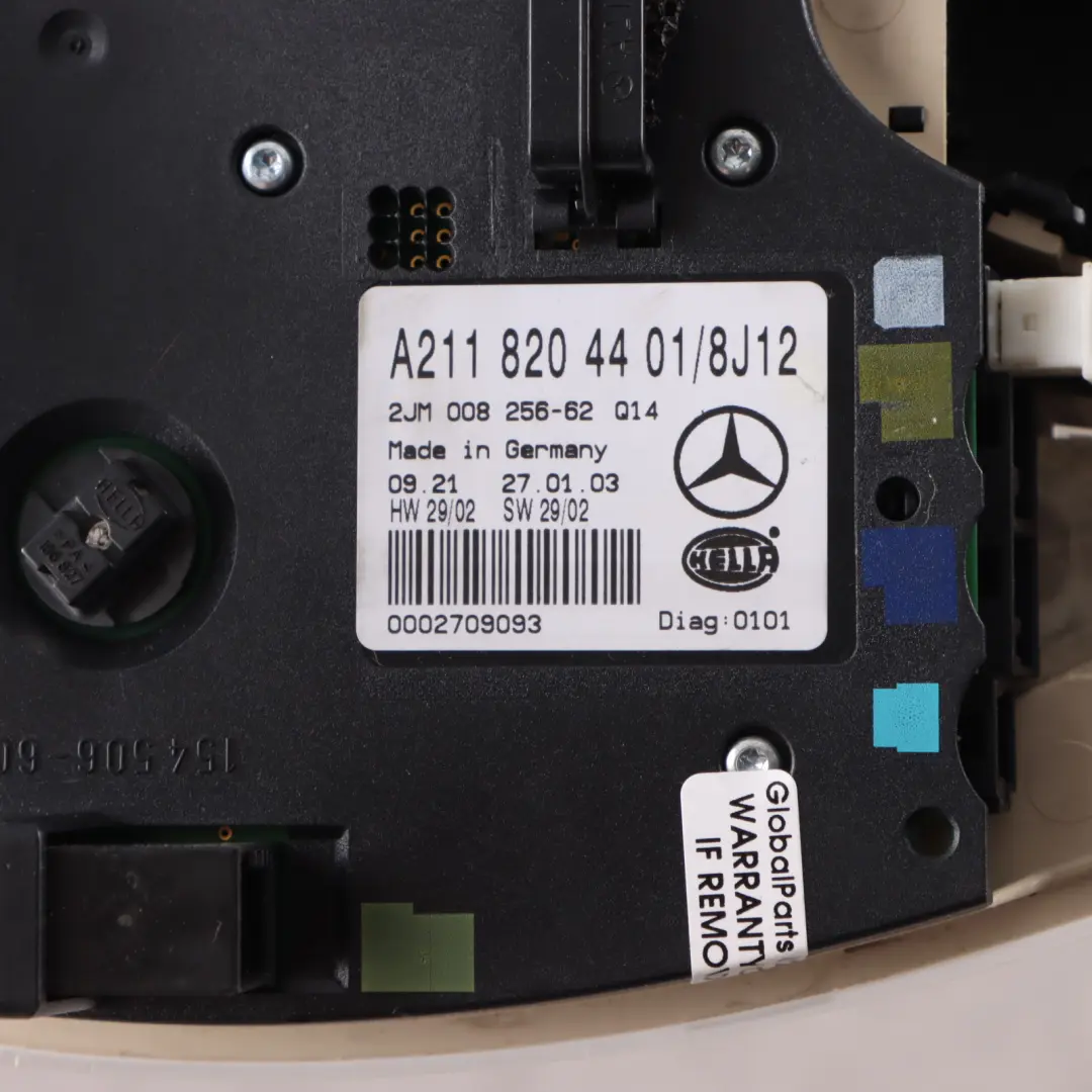 Interior Roof Reading Light Lamp Control Panel Beige to Mercedes W211 with Part number A2118204401 Mercedes W211 Interior Roof Reading Light Lamp Control Panel Beige - SKU A2118204401-1 - Part number A2118204401