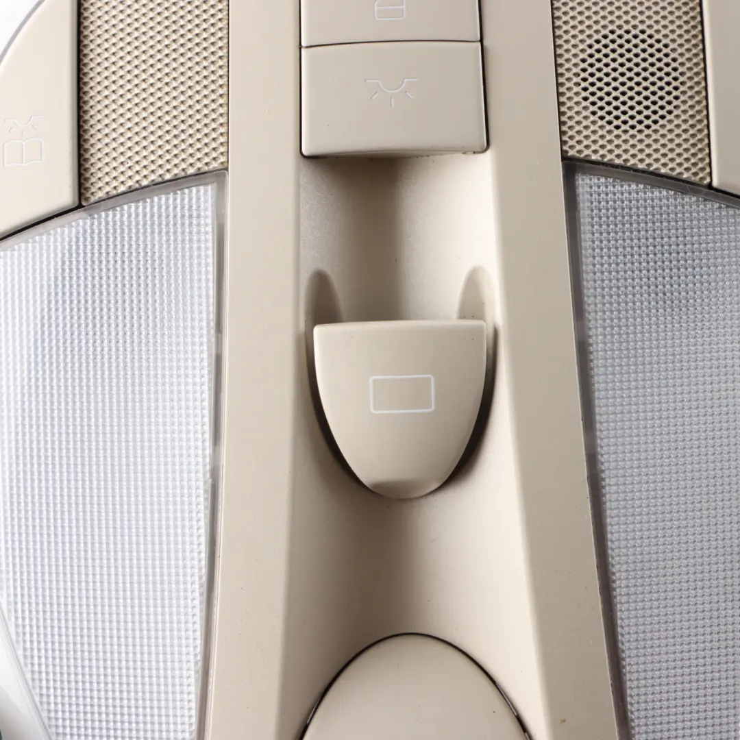 Interior Roof Reading Light Lamp Control Panel Beige to Mercedes W211 with Part number A2118204401 Mercedes W211 Interior Roof Reading Light Lamp Control Panel Beige - SKU A2118204401-1 - Part number A2118204401