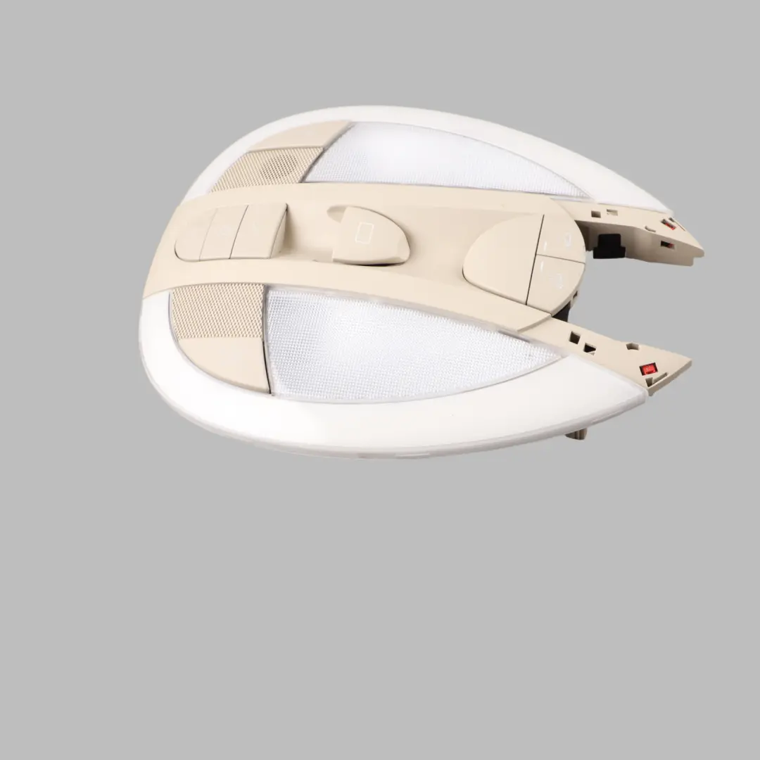 Mercedes W211 Interior Roof Reading Light Lamp Control Panel Beige - SKU A2118204401-1 - Part number A2118204401