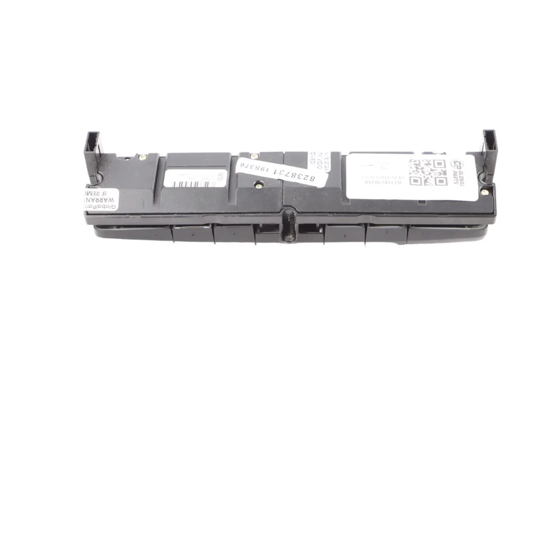 Console Switch Panel ESP Hazard Heated Seat Roller to Mercedes W211 with Part number A2118210258 Mercedes W211 Console Switch Panel ESP Hazard Heated Seat Roller - SKU A2118210258 - Part number A2118210258