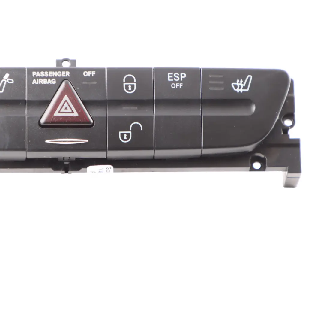 Console Switch Panel ESP Hazard Heated Seat Roller to Mercedes W211 with Part number A2118210258 Mercedes W211 Console Switch Panel ESP Hazard Heated Seat Roller - SKU A2118210258 - Part number A2118210258