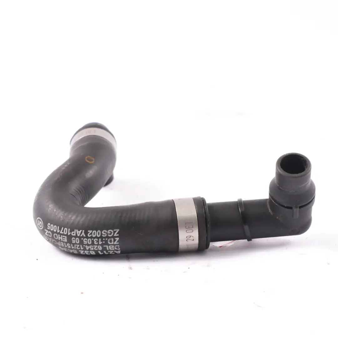 Tuyau d'eau Mercedes W211 C219 Chauffage Coolant Pipe A6512030200  - SKU A2118328494 - Numéro de pièce A2118328494