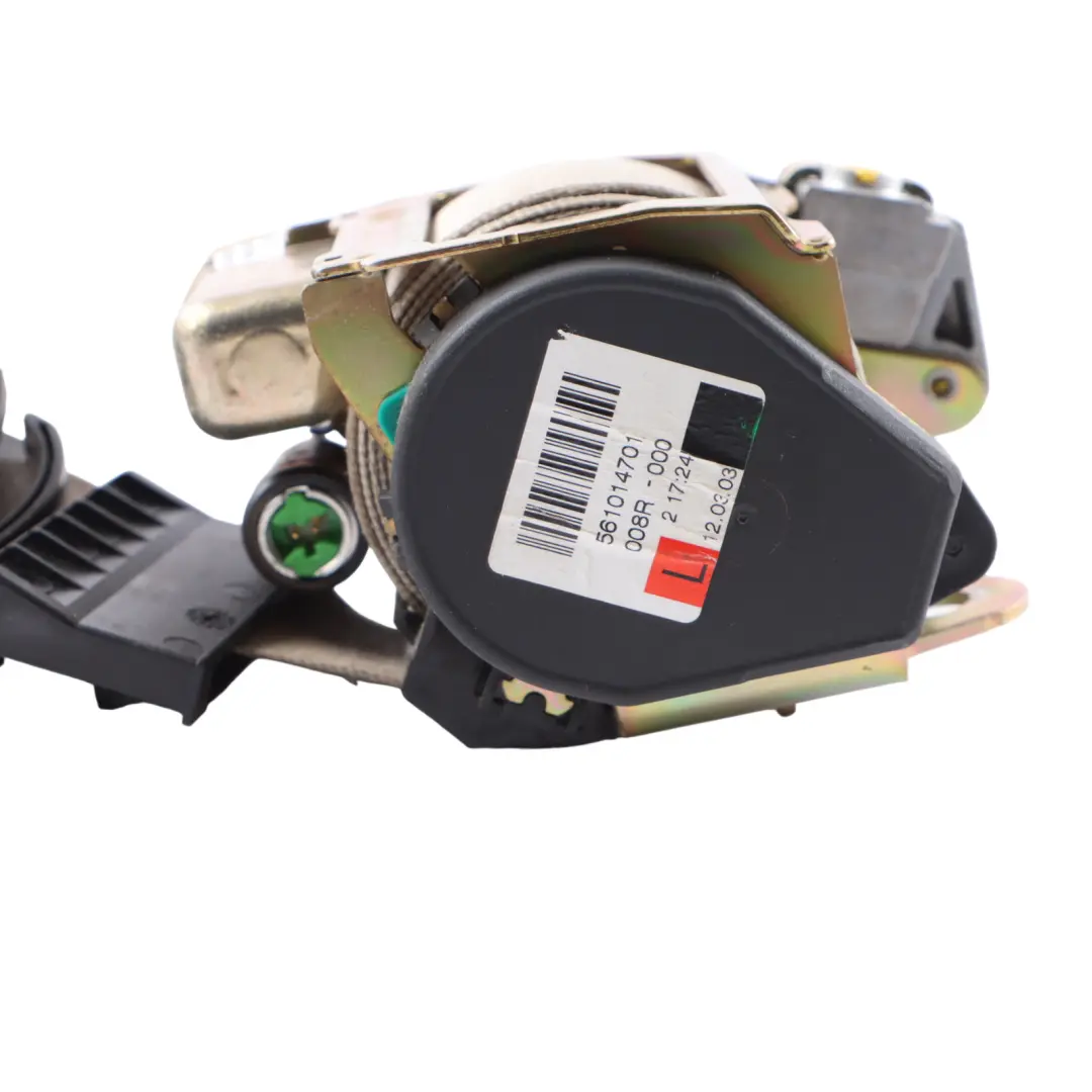 Belt Front Left N/S Seatbelt Black to Mercedes W211 Seat with Part number A2118600185 Mercedes W211 Seat Belt Front Left N/S Seatbelt Black - SKU A2118600185-1 - Part number A2118600185