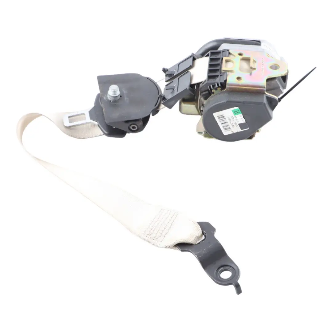 Belt Front Right O/S Seatbelt Beige to Mercedes W211 Seat with Part number A2118600285 Mercedes W211 Seat Belt Front Right O/S Seatbelt Beige - SKU A2118600285-1 - Part number A2118600285