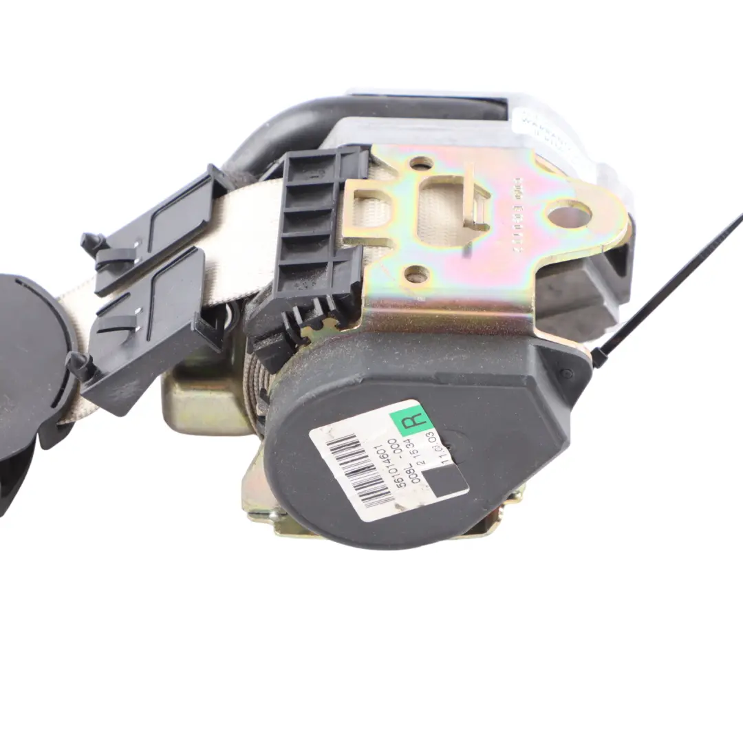 Belt Front Right O/S Seatbelt Beige to Mercedes W211 Seat with Part number A2118600285 Mercedes W211 Seat Belt Front Right O/S Seatbelt Beige - SKU A2118600285-1 - Part number A2118600285