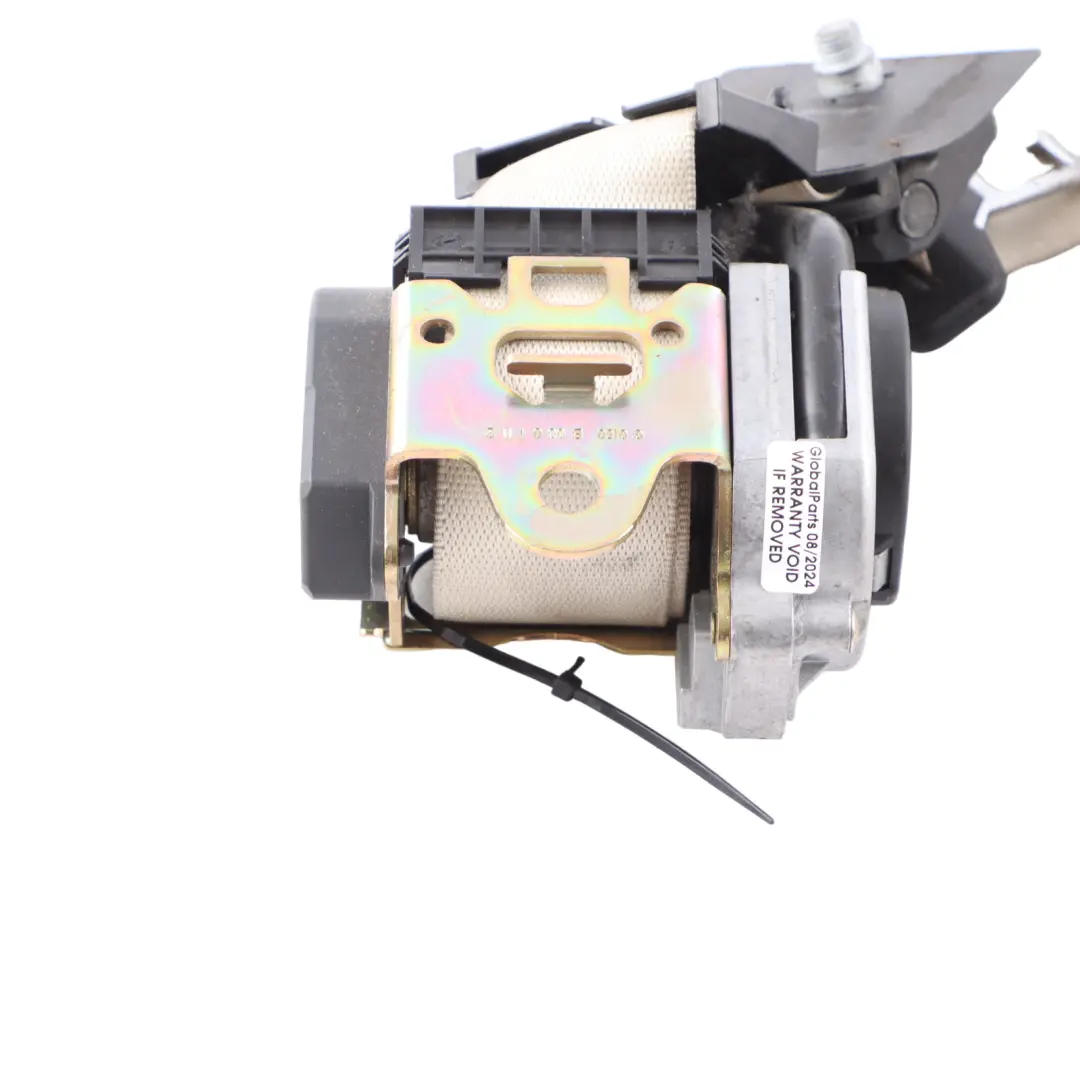 Belt Front Right O/S Seatbelt Beige to Mercedes W211 Seat with Part number A2118600285 Mercedes W211 Seat Belt Front Right O/S Seatbelt Beige - SKU A2118600285-1 - Part number A2118600285