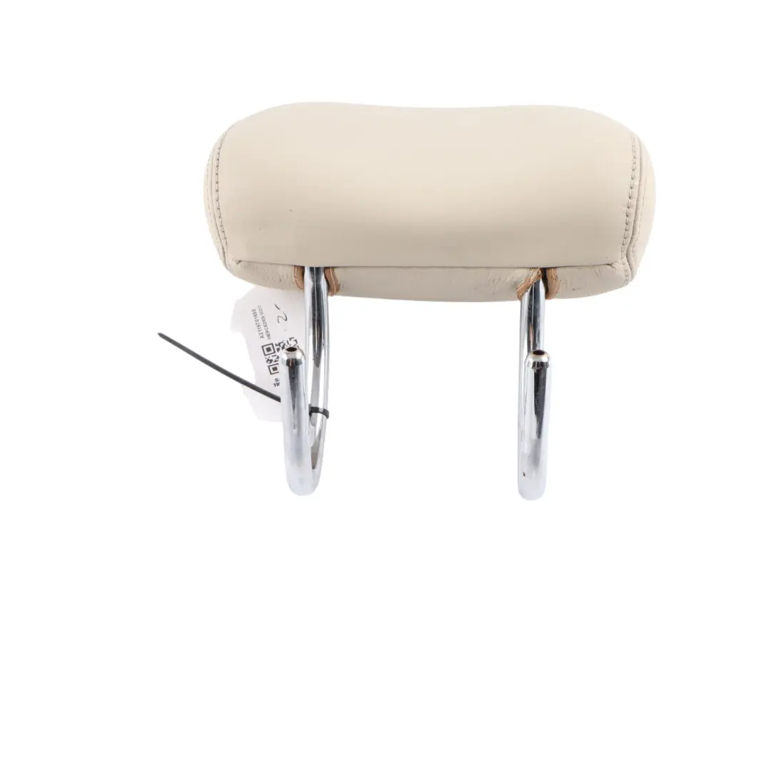  Headrest Mercedes W211 Rear Seat Left Right Head Rest Leather Nappa Beige - SKU A2119701650 - Part number A2119701650