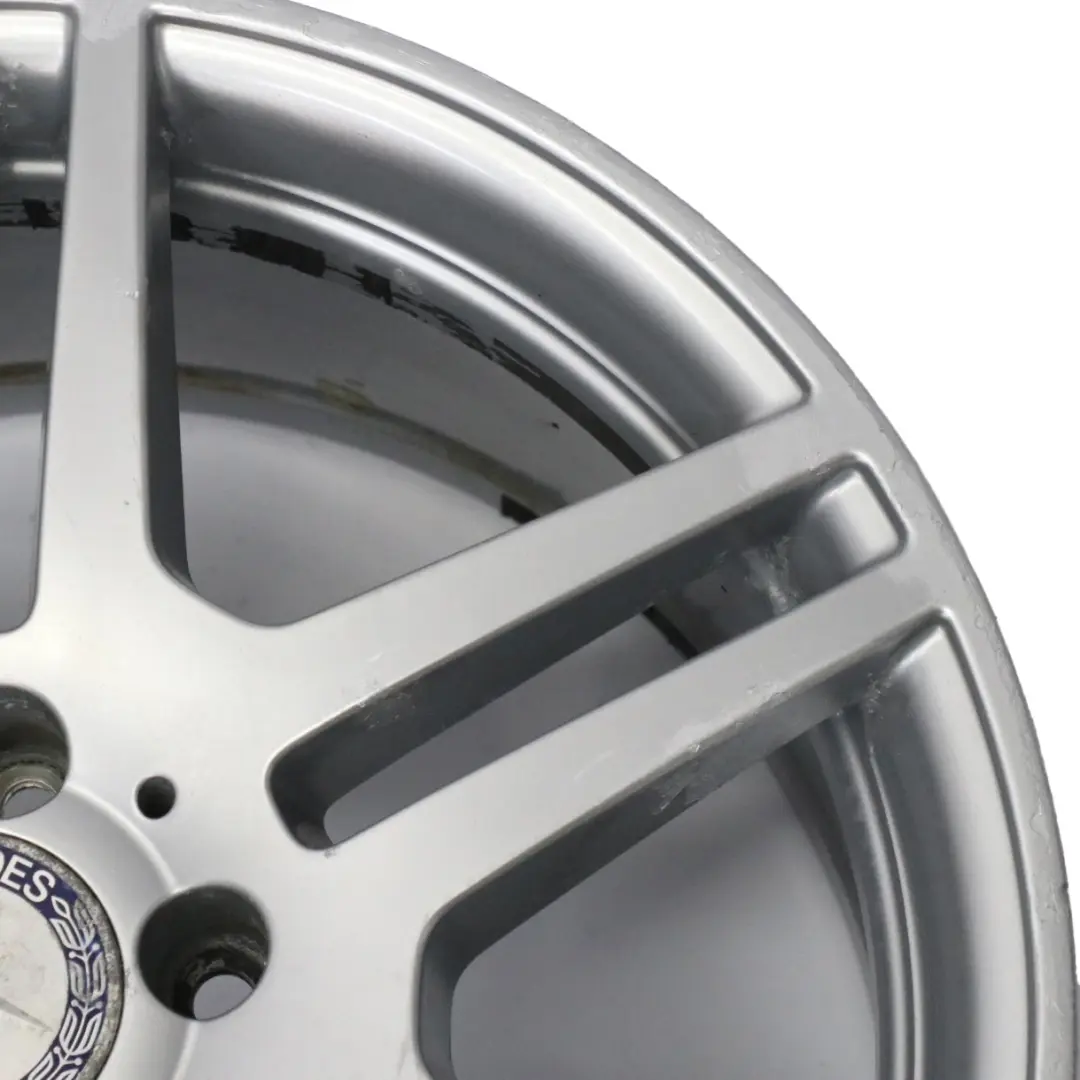 Mercedes W212 Rear Axle Silver Alloy Wheel Rim 18" ET:54 9J - SKU A2124012402-4 - Part number A2124012402