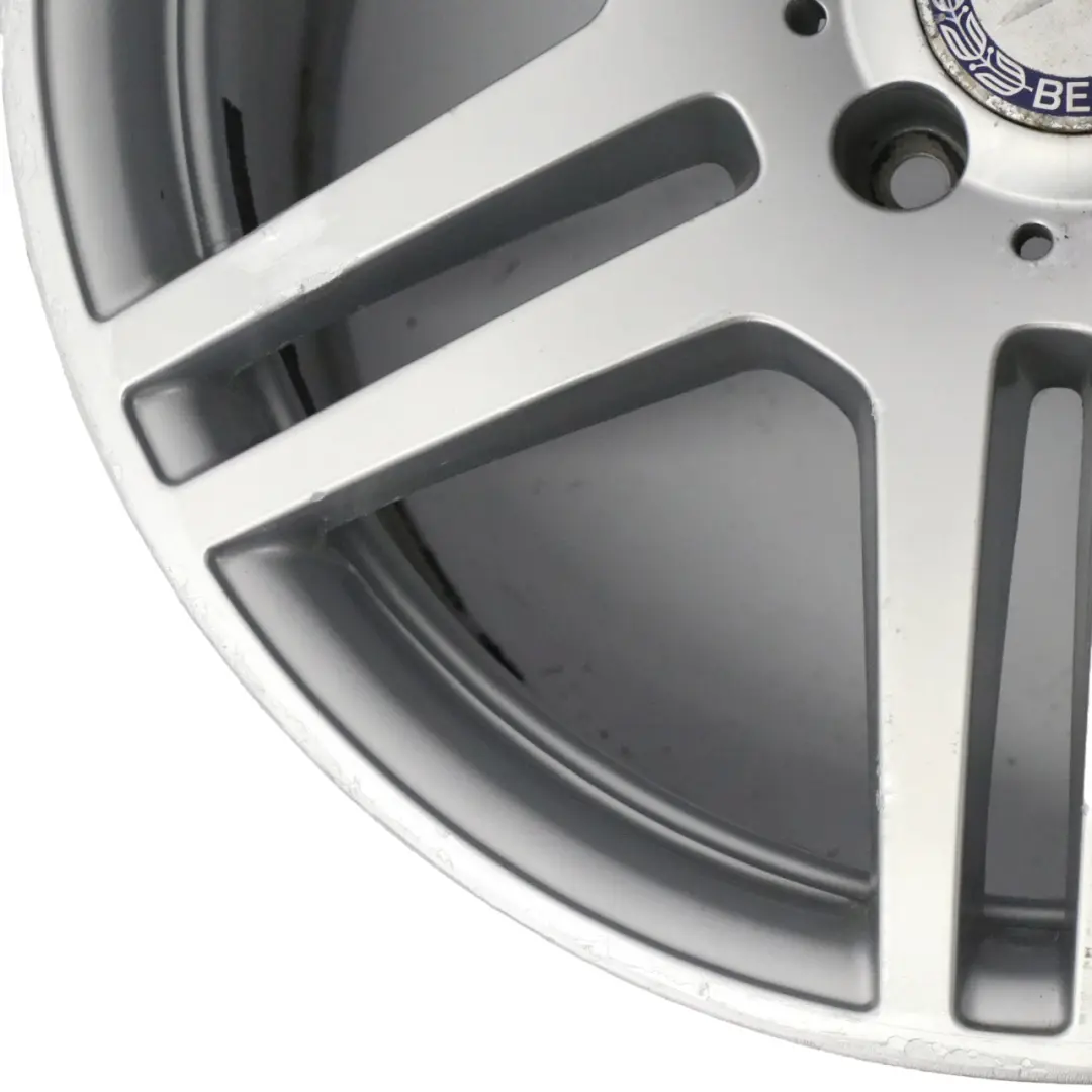 Axle Silver Alloy Wheel Rim 18" ET:54 9J to Mercedes W212 Rear with Part number A2124012402 Mercedes W212 Rear Axle Silver Alloy Wheel Rim 18" ET:54 9J - SKU A2124012402-4 - Part number A2124012402