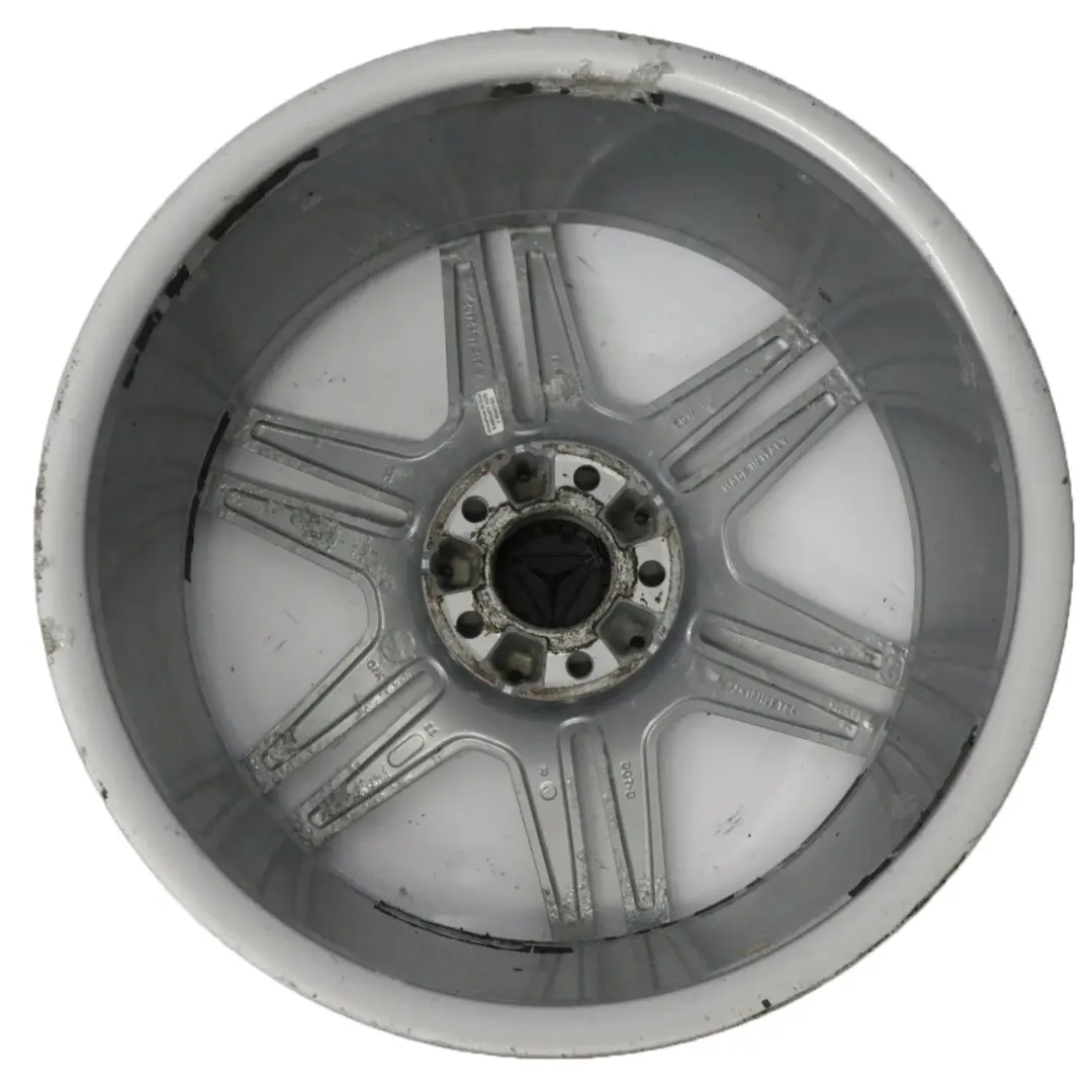 Axle Silver Alloy Wheel Rim 18" ET:54 9J to Mercedes W212 Rear with Part number A2124012402 Mercedes W212 Rear Axle Silver Alloy Wheel Rim 18" ET:54 9J - SKU A2124012402-4 - Part number A2124012402