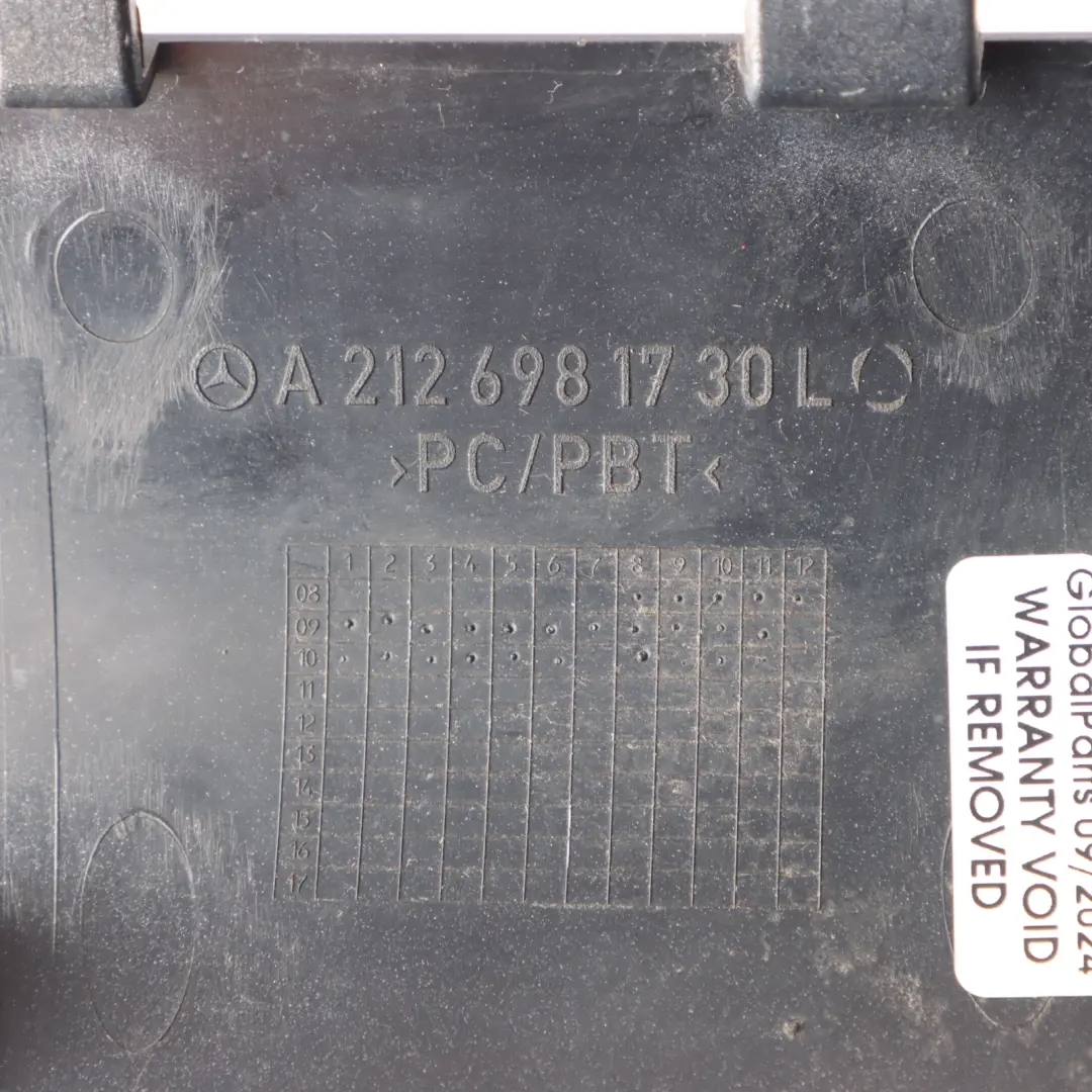 Side Skirt Flap Left N/S Sill Panel Cover Palladium Silver - 792 to Mercedes W212 with Part number A2126981730 Mercedes W212 Side Skirt Flap Left N/S Sill Panel Cover Palladium Silver - 792 - SKU A2126981730-PAL - Part number A2126981730