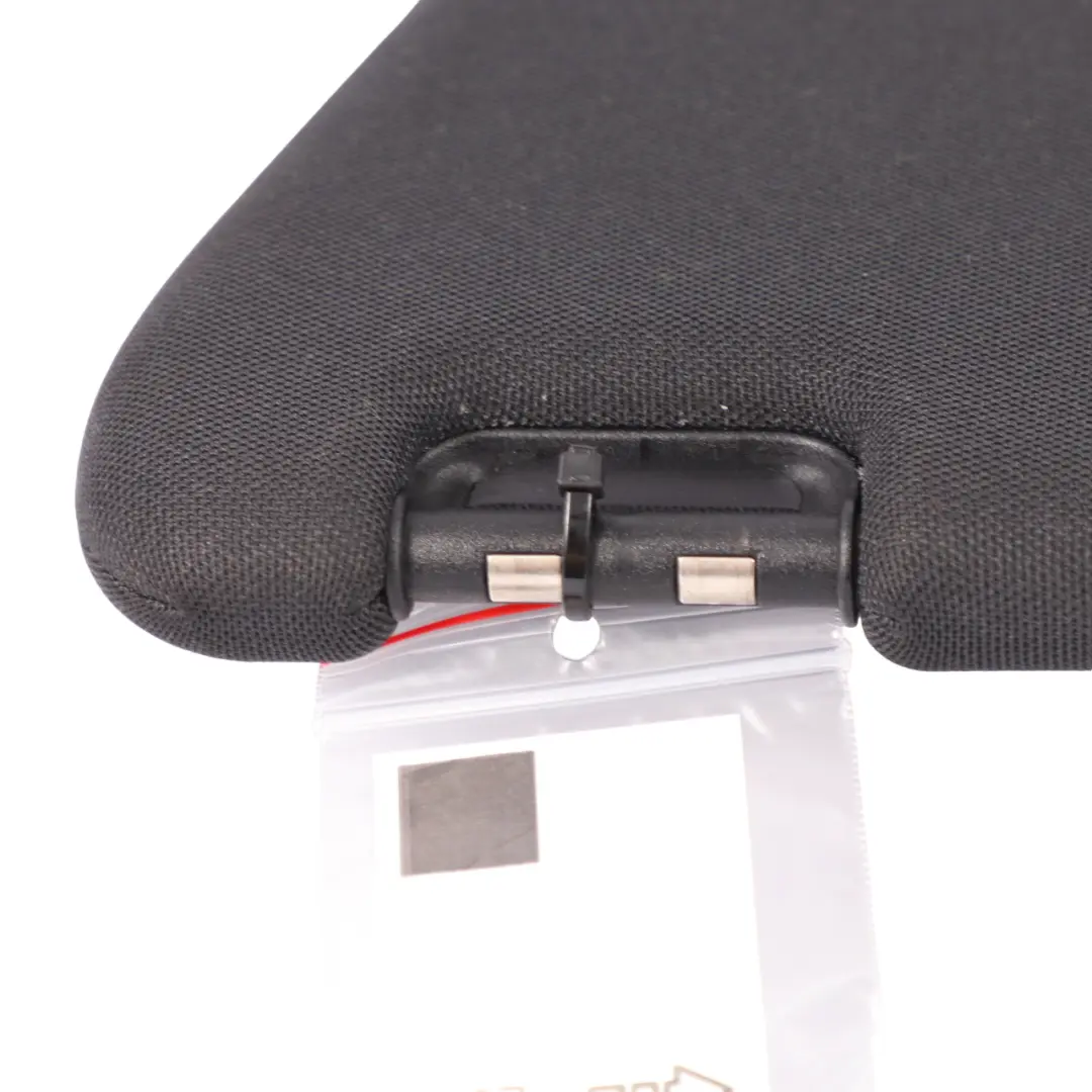 Sunvisor Front Right O/S Cover Trim Panel Black to Mercedes X218 with Part number A2128103610 Mercedes X218 Sunvisor Front Right O/S Cover Trim Panel Black - SKU A2128103610 - Part number A2128103610