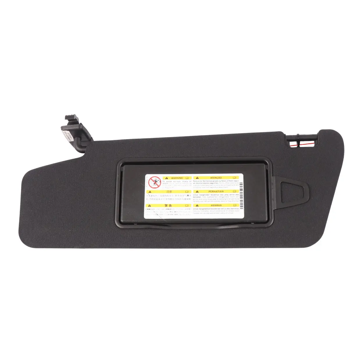 Mercedes X218 Parasol Delantero Izquierdo Tapa Panel Negro A2128104510