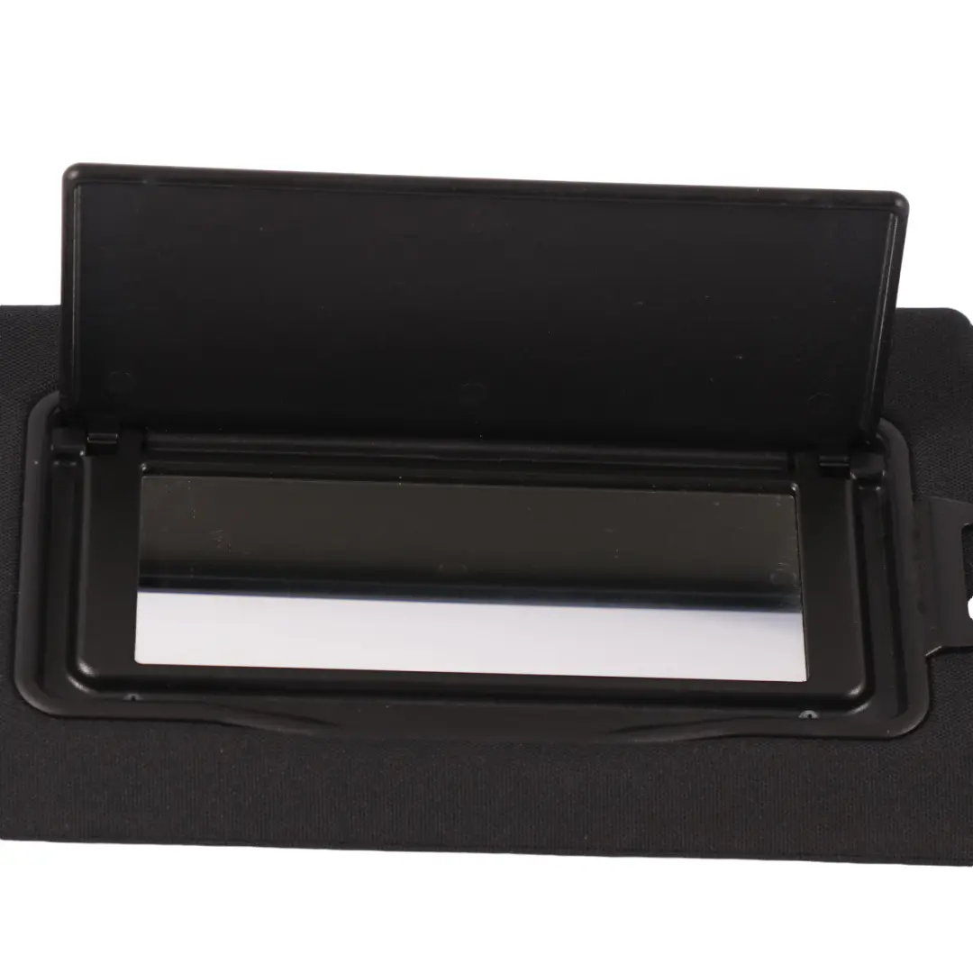Mercedes X218 Sunvisor Front Left N/S Cover Trim Panel Black - SKU A2128104510 - Part number A2128104510