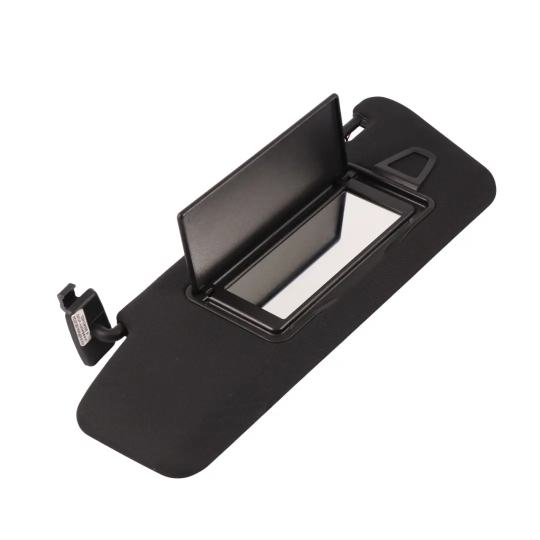 Parasol Delantero Izquierdo Tapa Panel Negro para Mercedes X218 con número de pieza A2128104510 Mercedes X218 Parasol Delantero Izquierdo Tapa Panel Negro - SKU A2128104510 - Número de pieza A2128104510