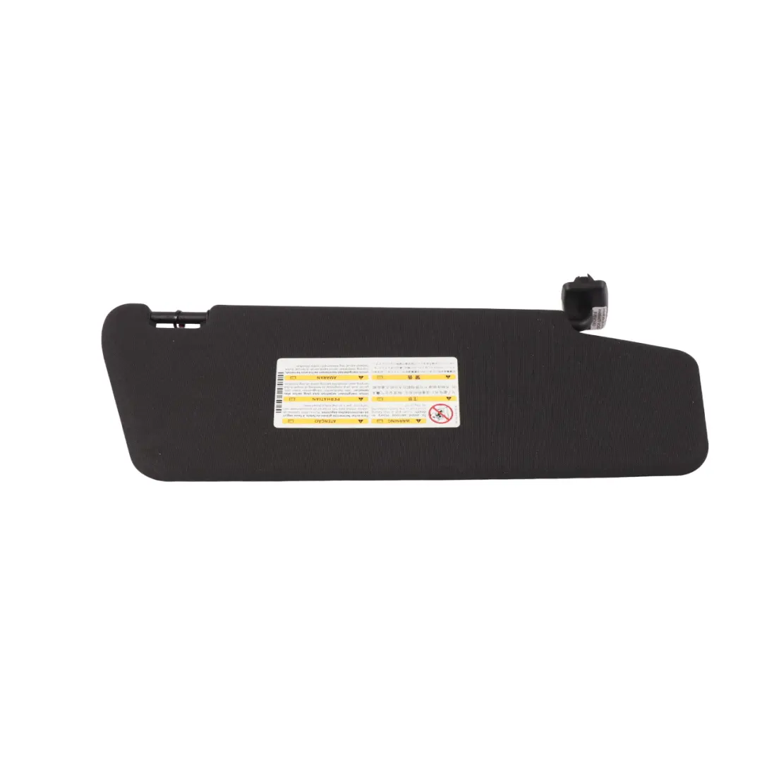 Mercedes X218 Sunvisor Front Left N/S Cover Trim Panel Black - SKU A2128104510 - Part number A2128104510
