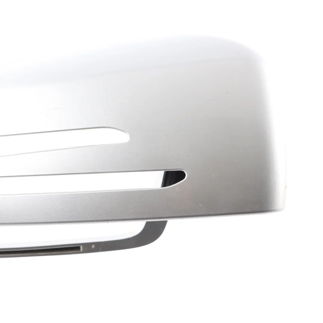 Wing Mirror Cover Cap Right O/S Iridium Silver Metallic - 775 to Mercedes W204 W212 with Part number A2128106000 Mercedes W204 W212 Wing Mirror Cover Cap Right O/S Iridium Silver Metallic - 775 - SKU A2128106000-IRS - Part number A2128106000