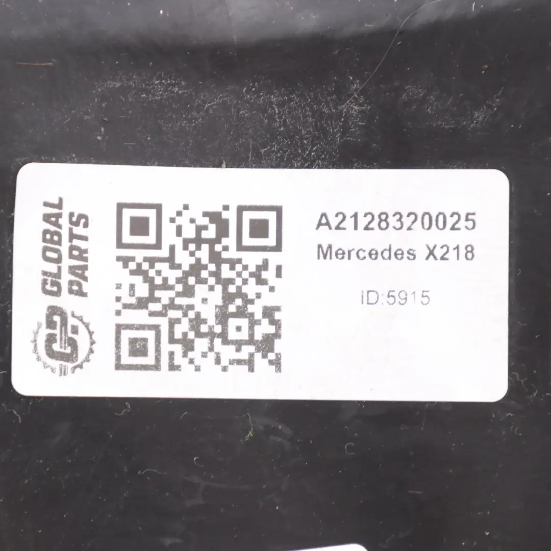 Mercedes X218 Water Drain Hose Pipe Duct Channel Line - SKU A2128320025 - Part number A2128320025